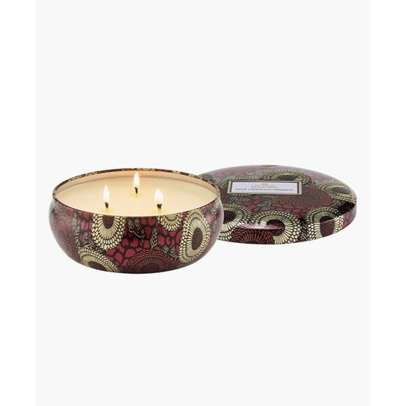 Voluspa Three-wick Candle Goji Tarocco Orange Retail: $32 - Picture 2 of 4